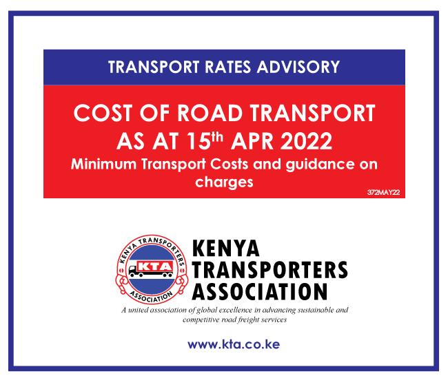 Minimum Transport Costs and guidance on charges